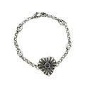 Double Gucci Interlocking Gucci Heart Bracelet
