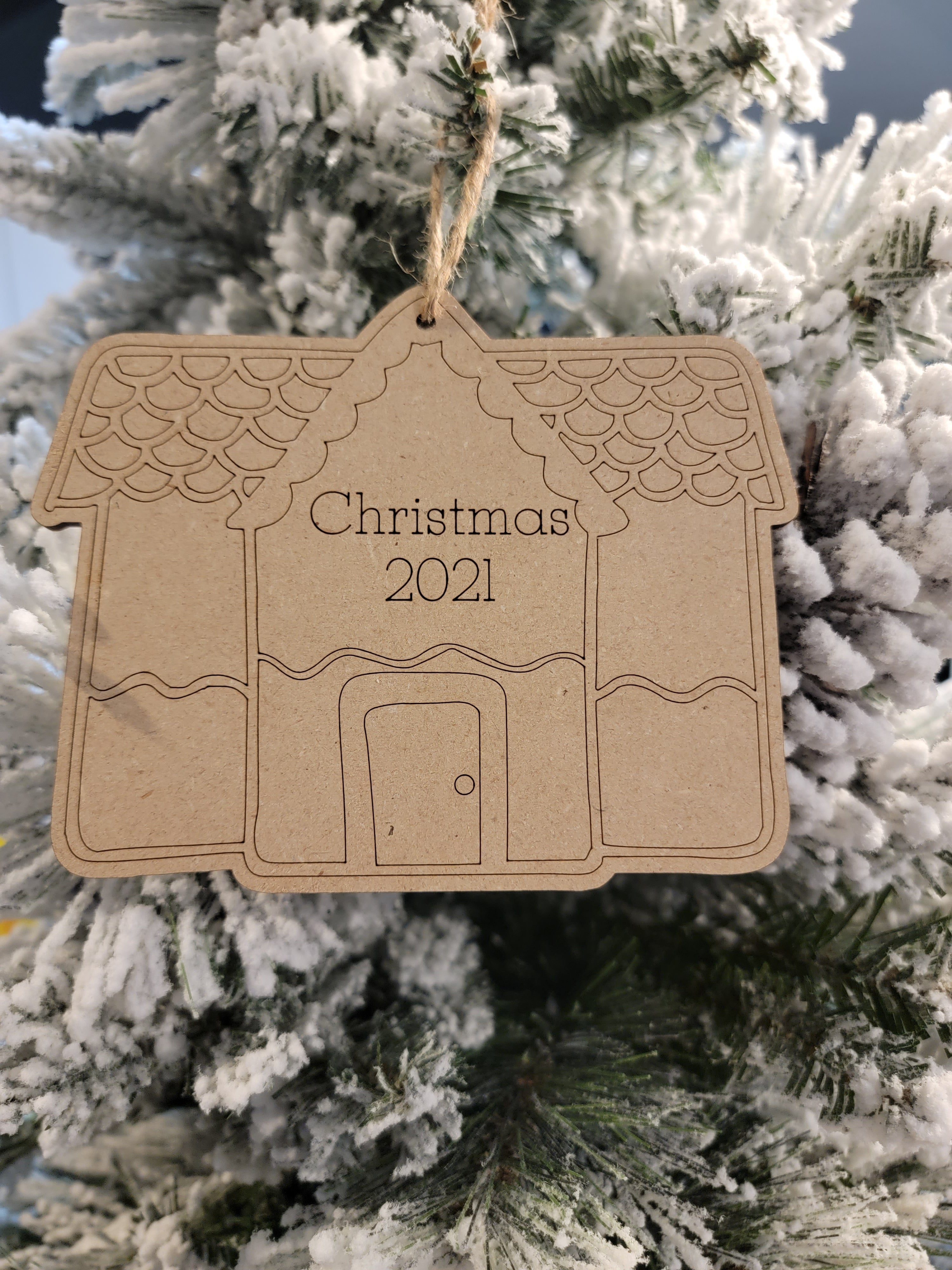 Gingerbread Family of Ornaments / DIY Color Kit / Custom & Personlized DIY Set