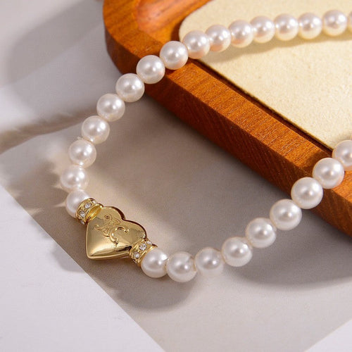 Celine Pearls 18K Gold Necklace