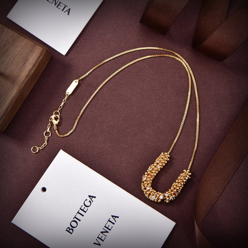 Bvlgari Facet Pearl 18K Gold Necklace